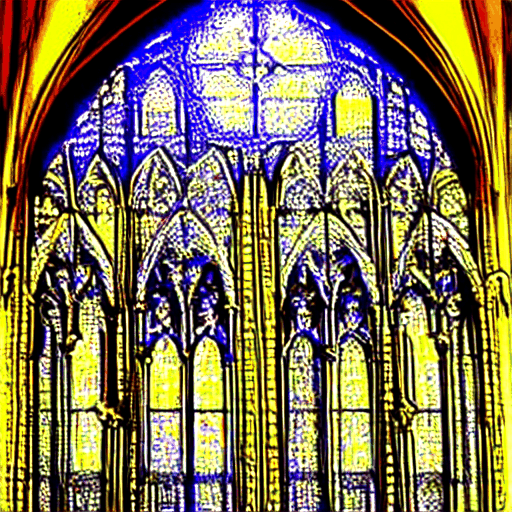 cathedral light lightning