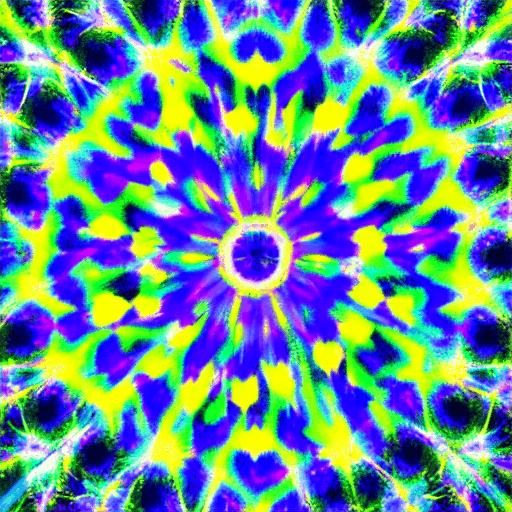 sacred mandala — 8-step lightning