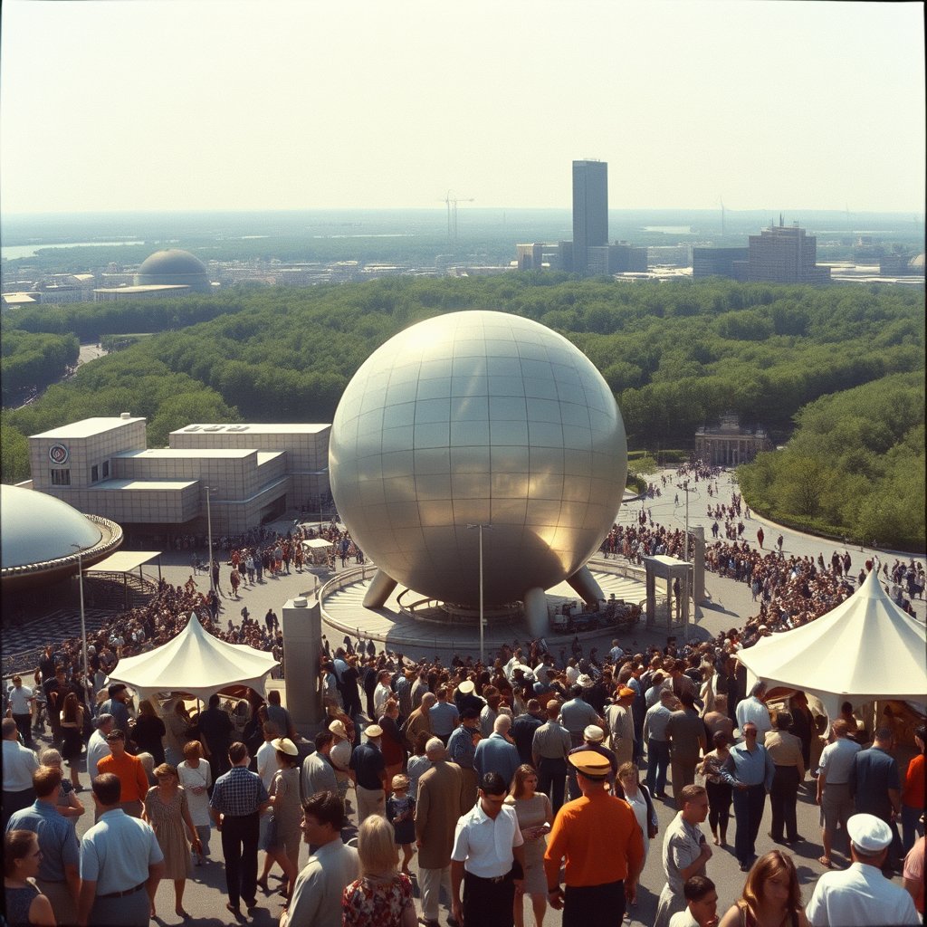 Generated seed image — World's Fair scene