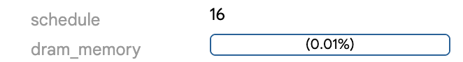 Example of different attribute display types